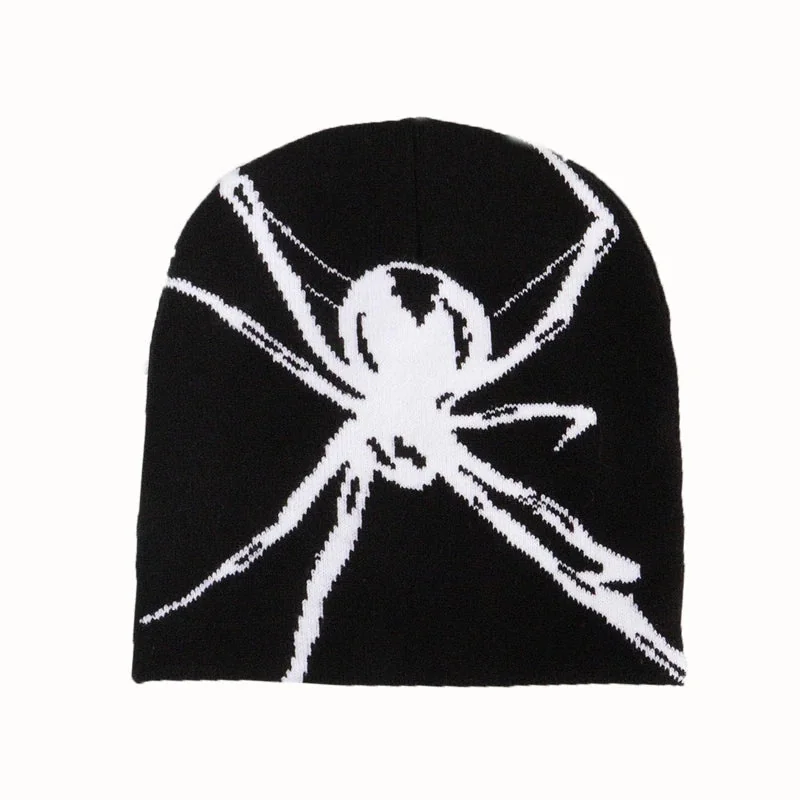 Premium Spider Design Beanie for Men
