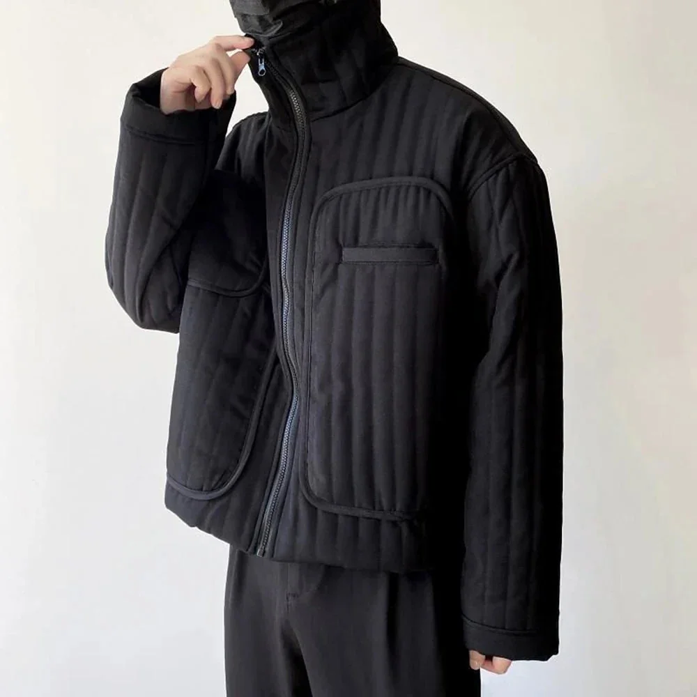 Premium Black Cotton Polyester Mens Jacket