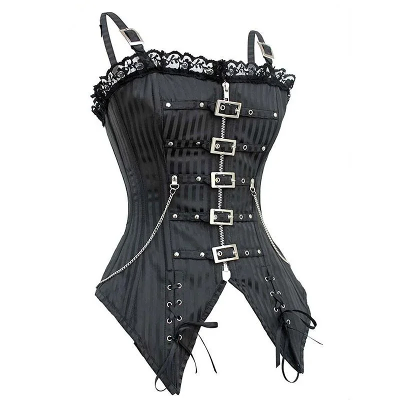 Gothic Style Premium Cotton/Polyester Womens Corset