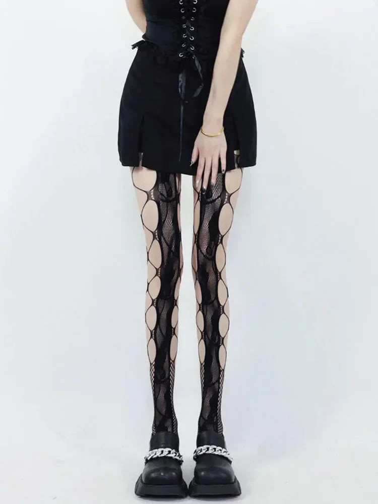Black Premium Polyester Womens Tights