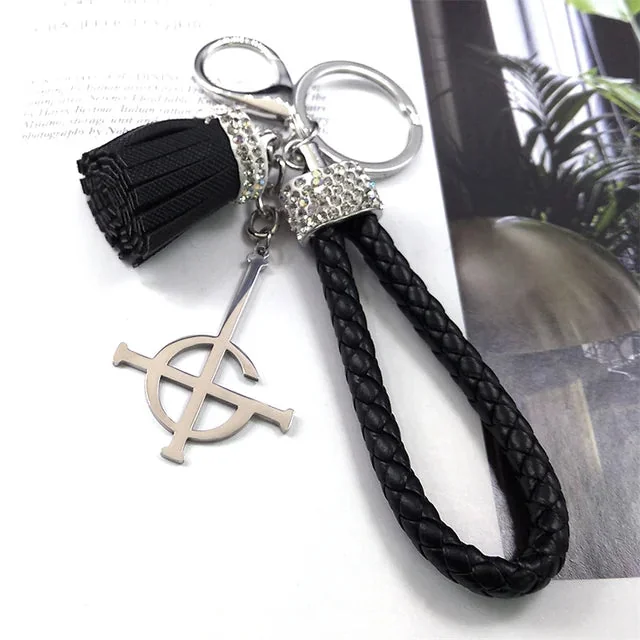 Elegant Stainless Steel Key Chain - Mens Premium Accessory