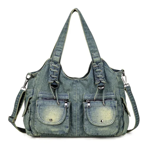 Chic Denim Womens Tote Bag - Limited Edition