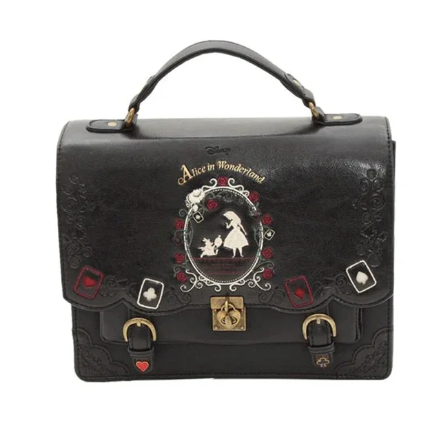 Gothic Vintage PU Leather Womens Handbag