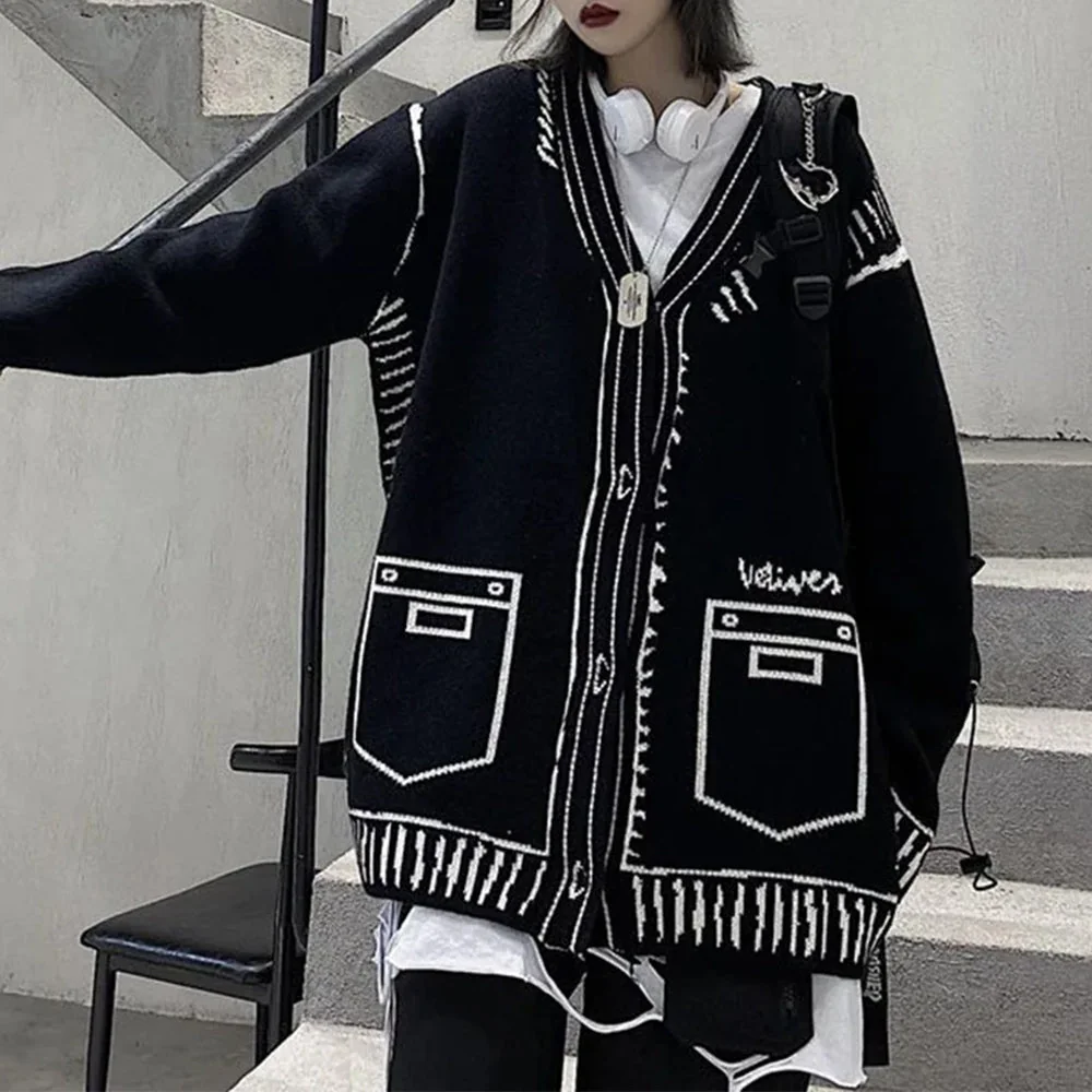 Black Premium Cotton Cardigan for Women