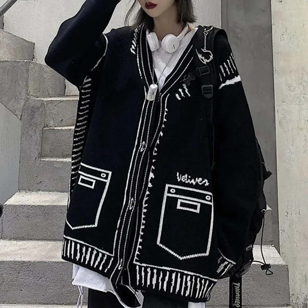 Black Premium Cotton Cardigan for Women