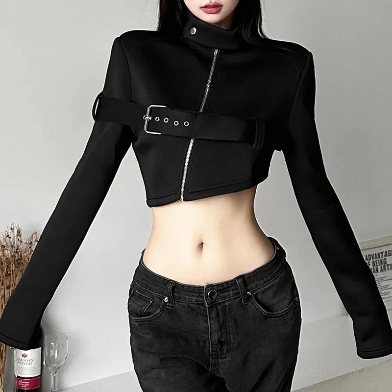 Fashionable Black Short Jacket for Women