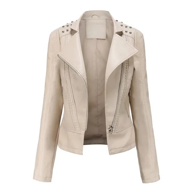 Limited Edition Premium Faux Leather Womens Jacket