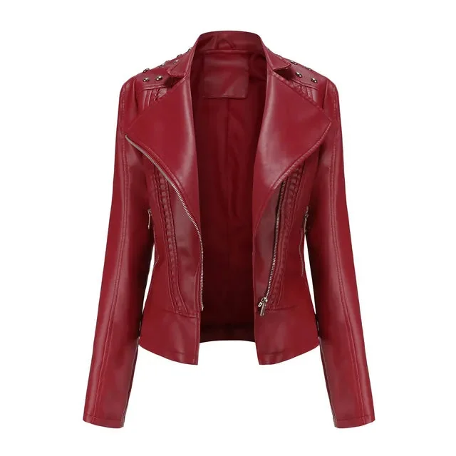 Limited Edition Premium Faux Leather Womens Jacket