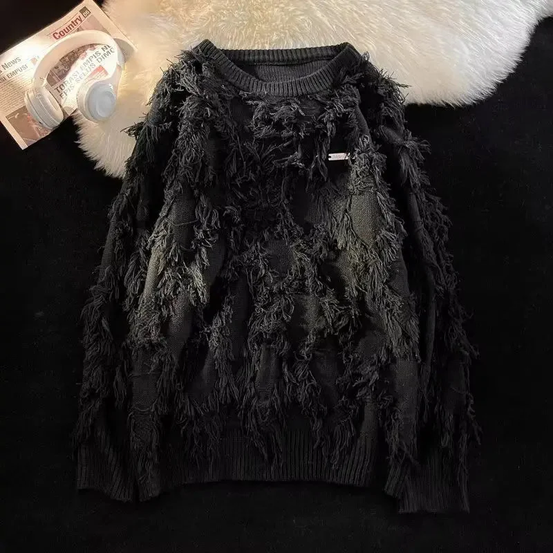 Premium Black Mens Pullover Sweatshirt - Limited Edition