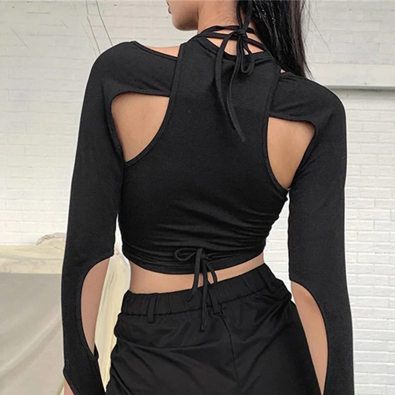 Premium Black Cotton Womens Top - Limited Edition