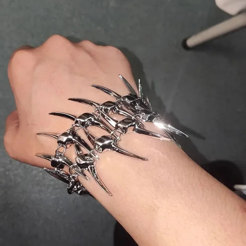 Silver Metal Mens Bracelet - Limited Edition Elegant Accessory