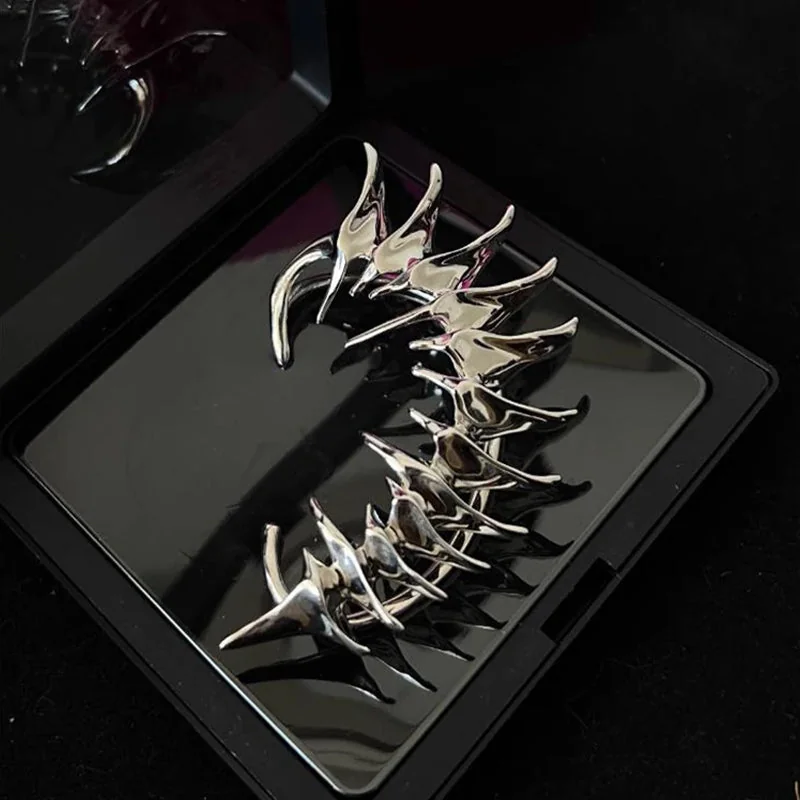 Silver Ear Clip for Women - Premium Copper Alloy