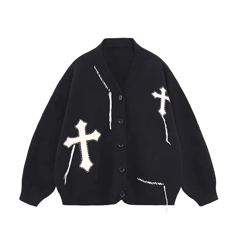 Limited Edition Gothic Style Black Cardigan