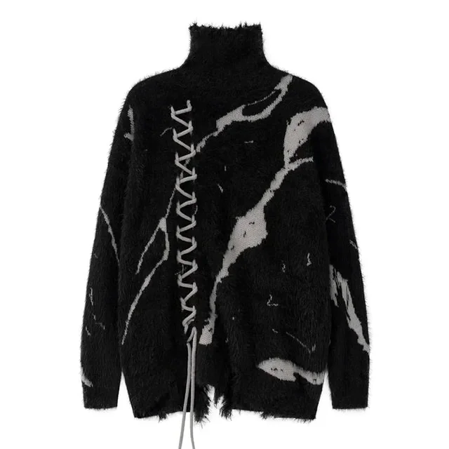 Classic Black Oversized Sweater for Women