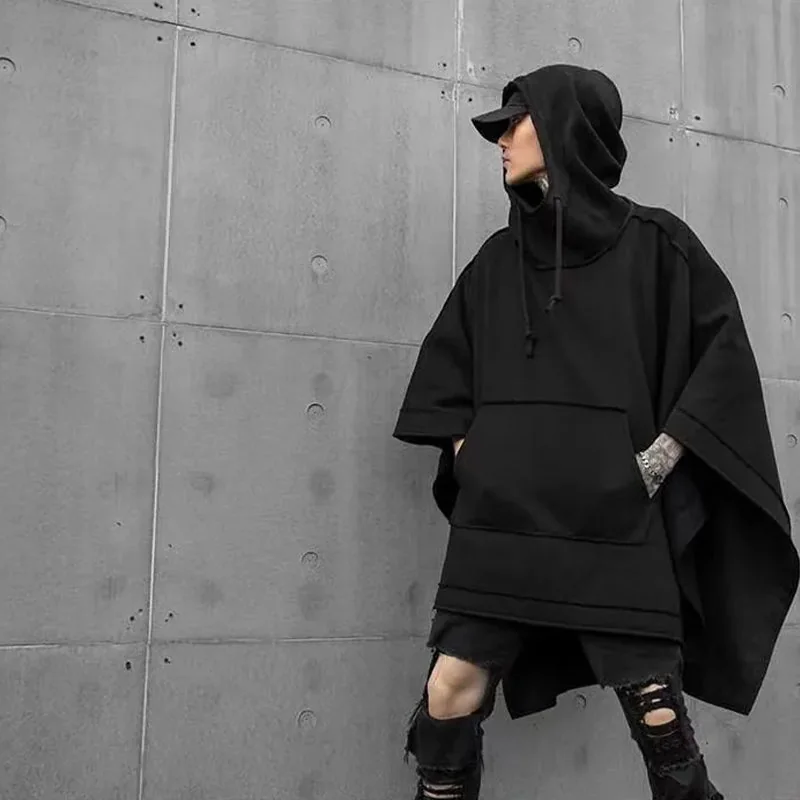 Premium Black Oversized Hoodie for Men