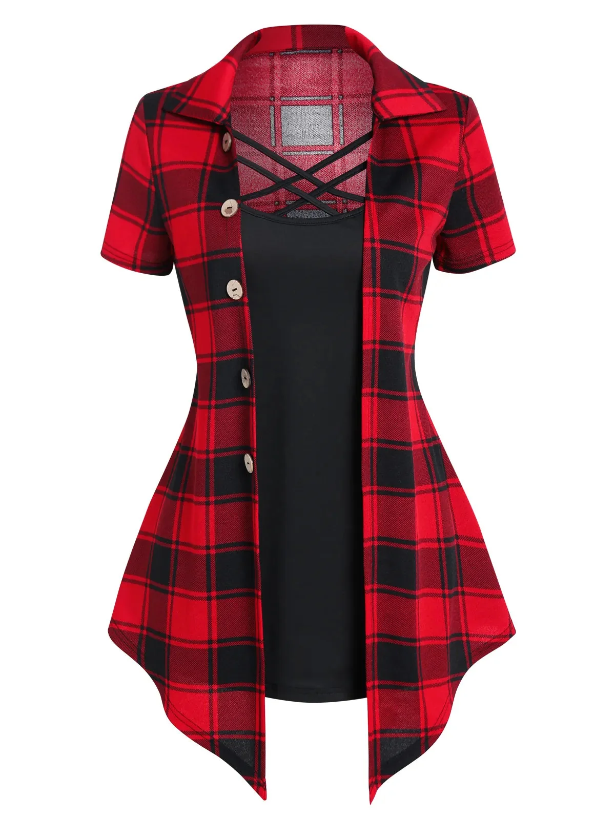 Womens Premium Cotton Blend Shirt