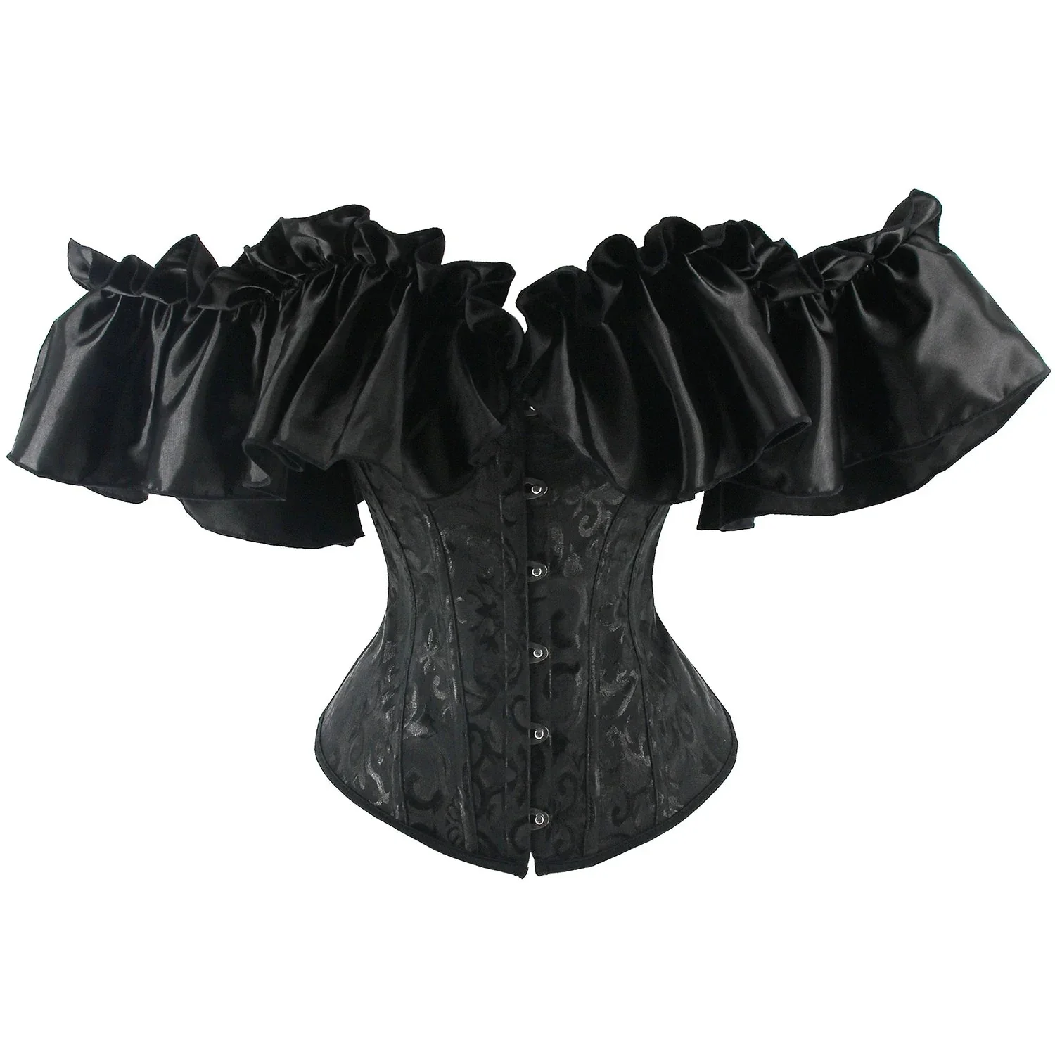 Gothic Style Premium Cotton Polyester Blend Corset for Women