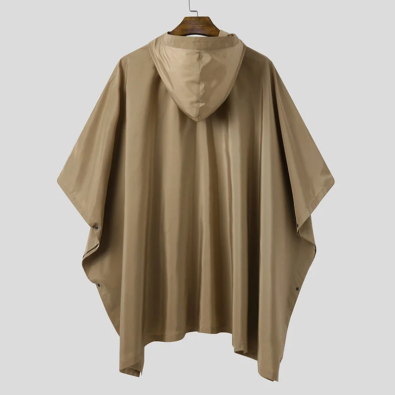 Premium Cotton Blend Mens Cape | Charismatic Style Statement