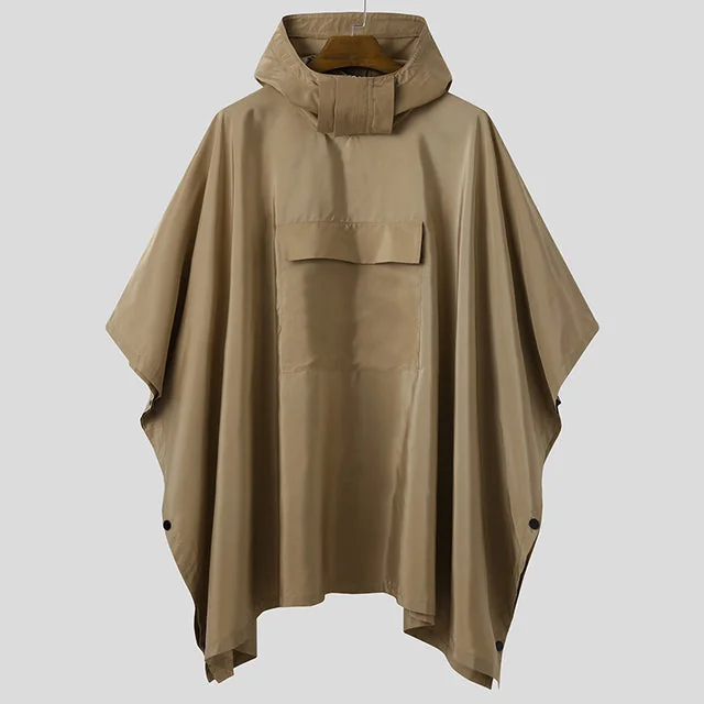 Premium Cotton Blend Mens Cape | Charismatic Style Statement