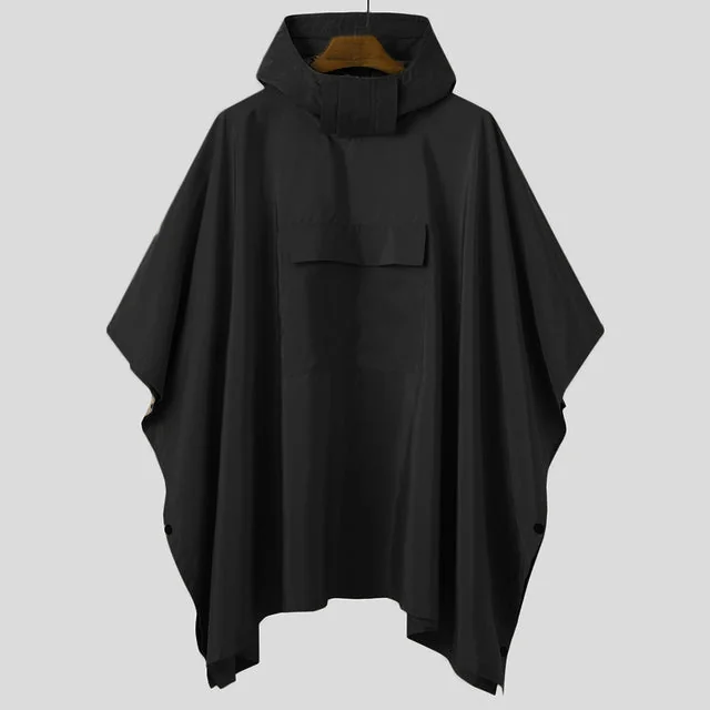 Premium Cotton Blend Mens Cape | Charismatic Style Statement