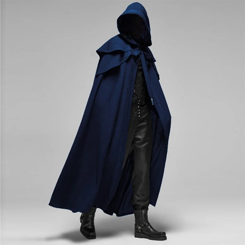 Gothic Premium Cotton Hooded Cloak