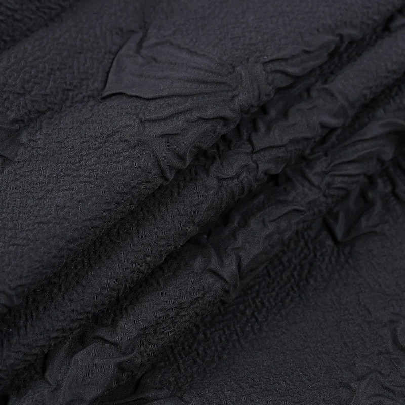 Black Rose Gothic Party Dress | Premium Cotton Polyester Blend