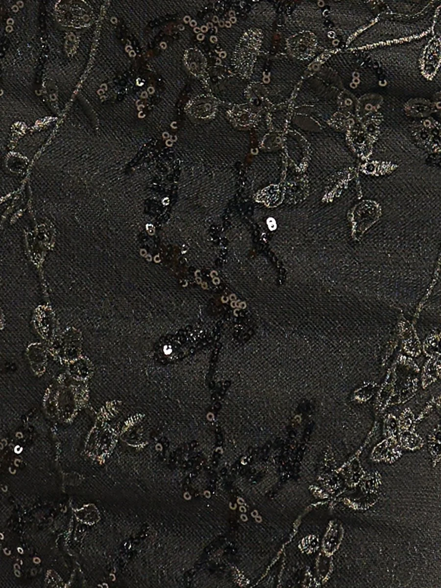 Black Lace Sweetheart Bodycon Homecoming Dress with Sequin Appliques