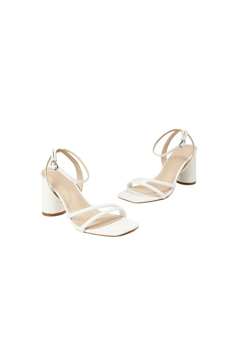 Sparkling Crystal Strappy Stiletto Sandals