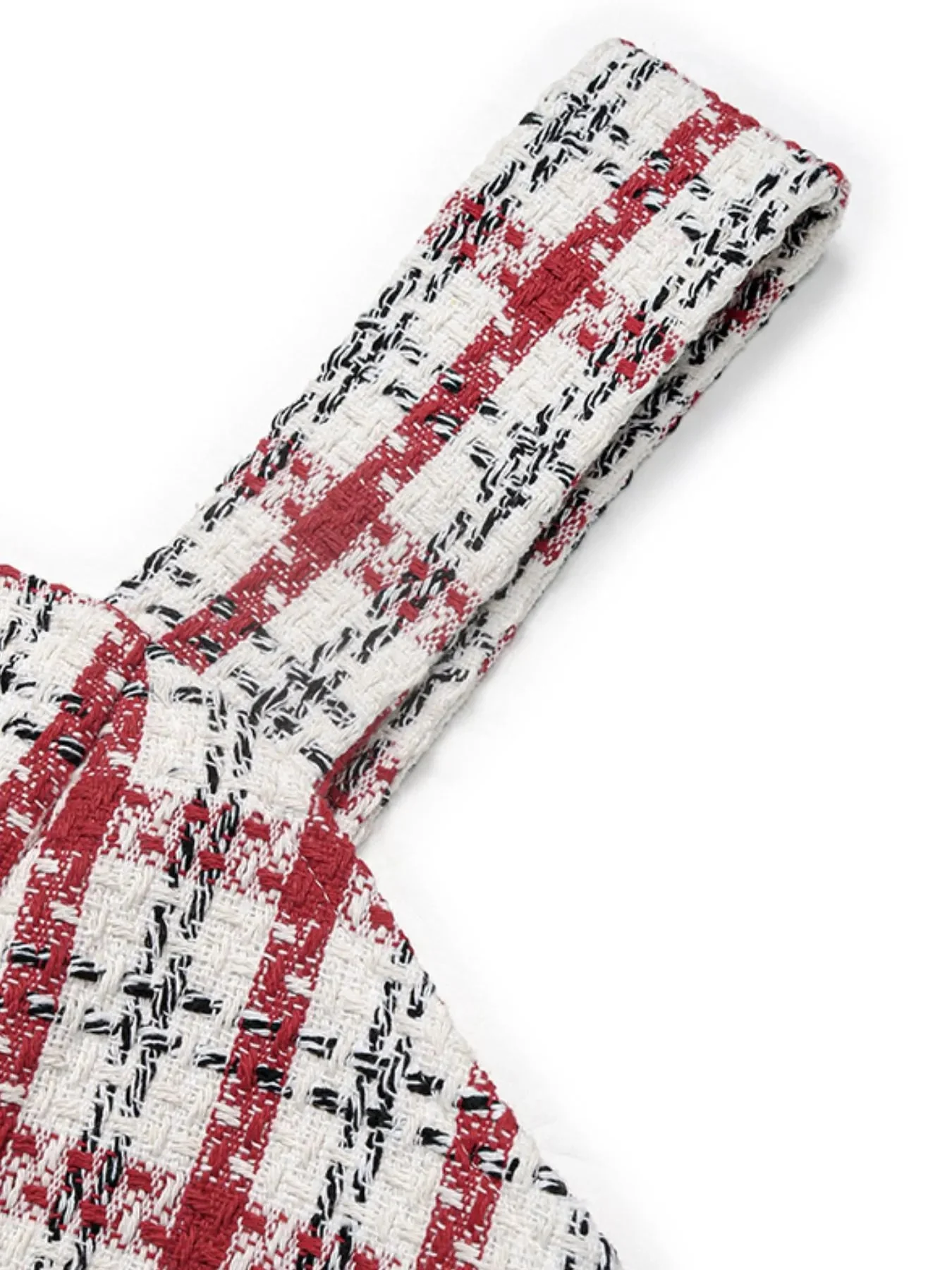 Scarlet Tweed Square Neck Mini Dress