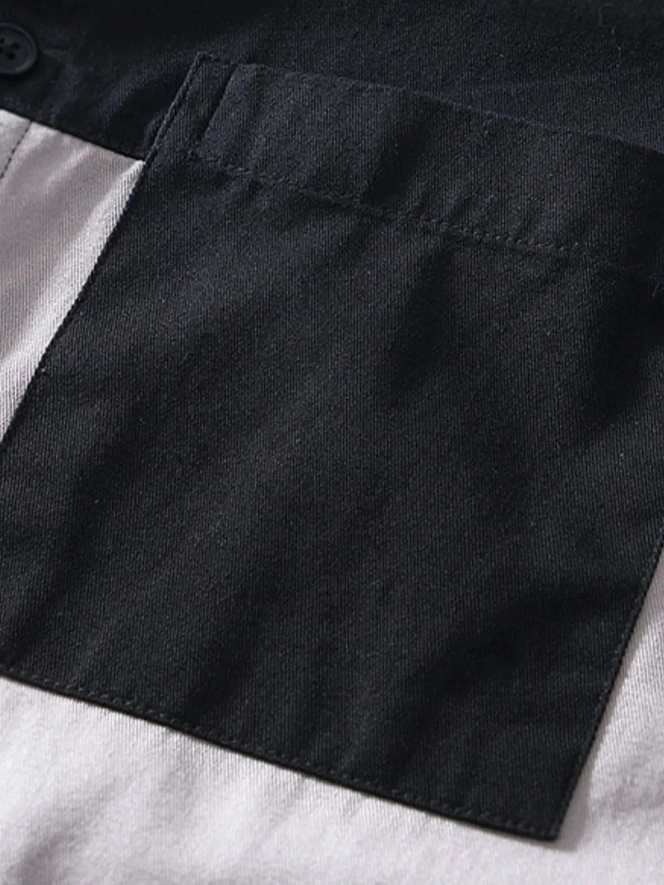 Color Block Button Up Shirt for Men | Stylish and Comfortable
