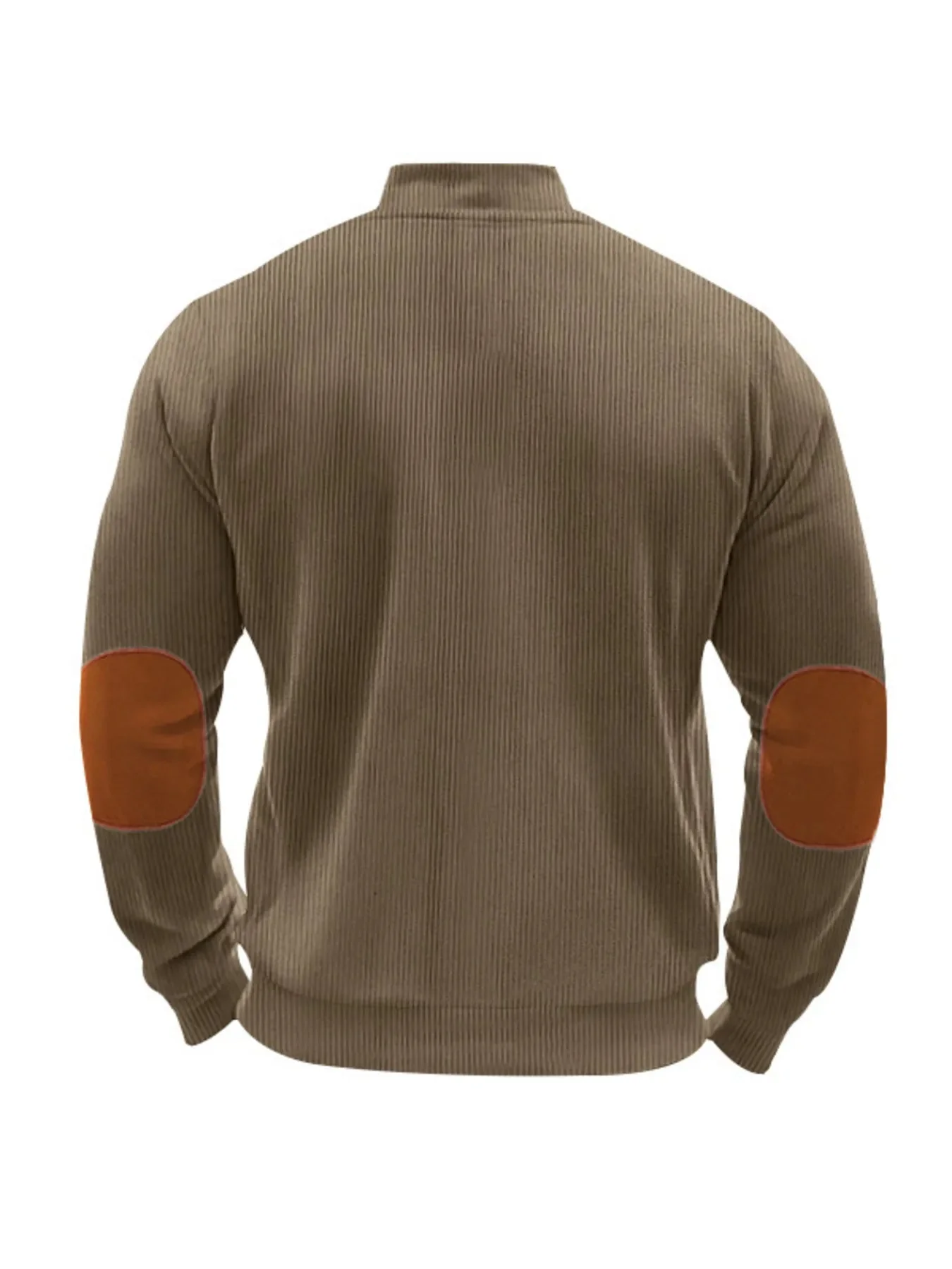 Mens Zip Up Plus Size Long Sleeve Jacket in Multiple Colors