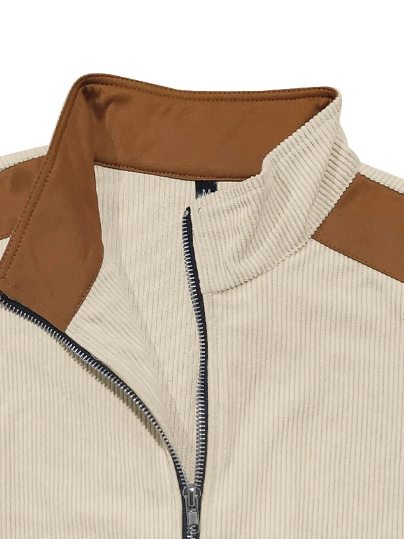 Mens Zip Up Plus Size Long Sleeve Jacket in Multiple Colors