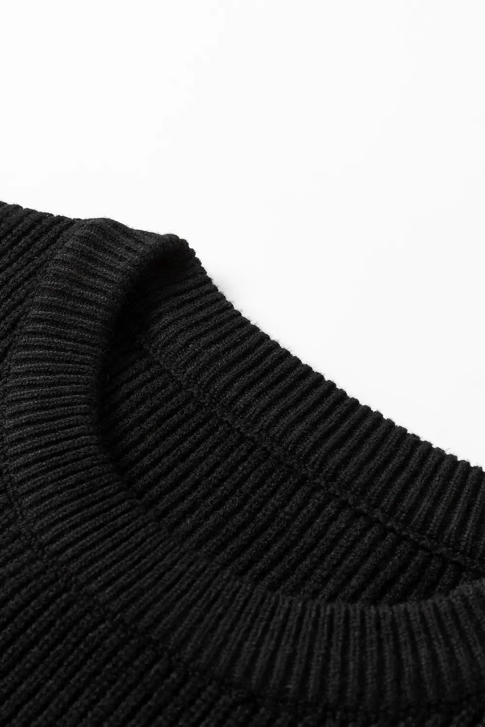 Cozy Round Neck Long Sleeve Sweater in Pumpkin Design