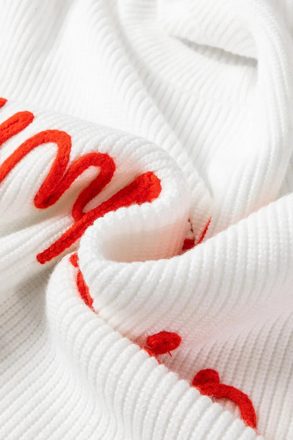 Cozy Round Neck Long Sleeve Sweater in Pumpkin Design