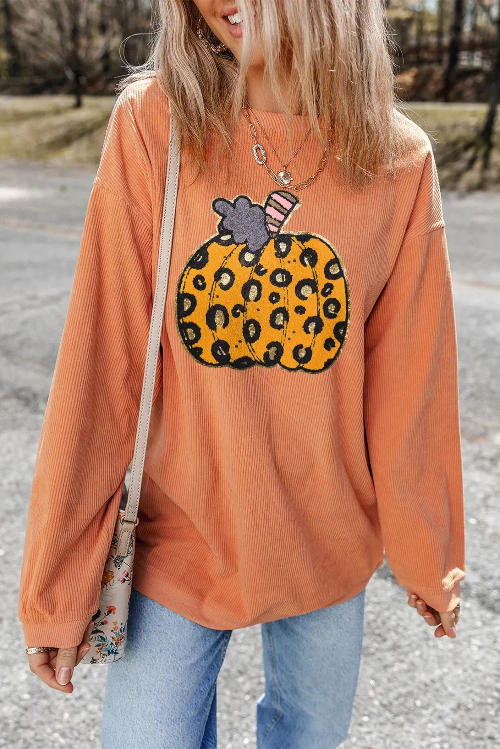 Sherbet Long Sleeve Shirt for Women