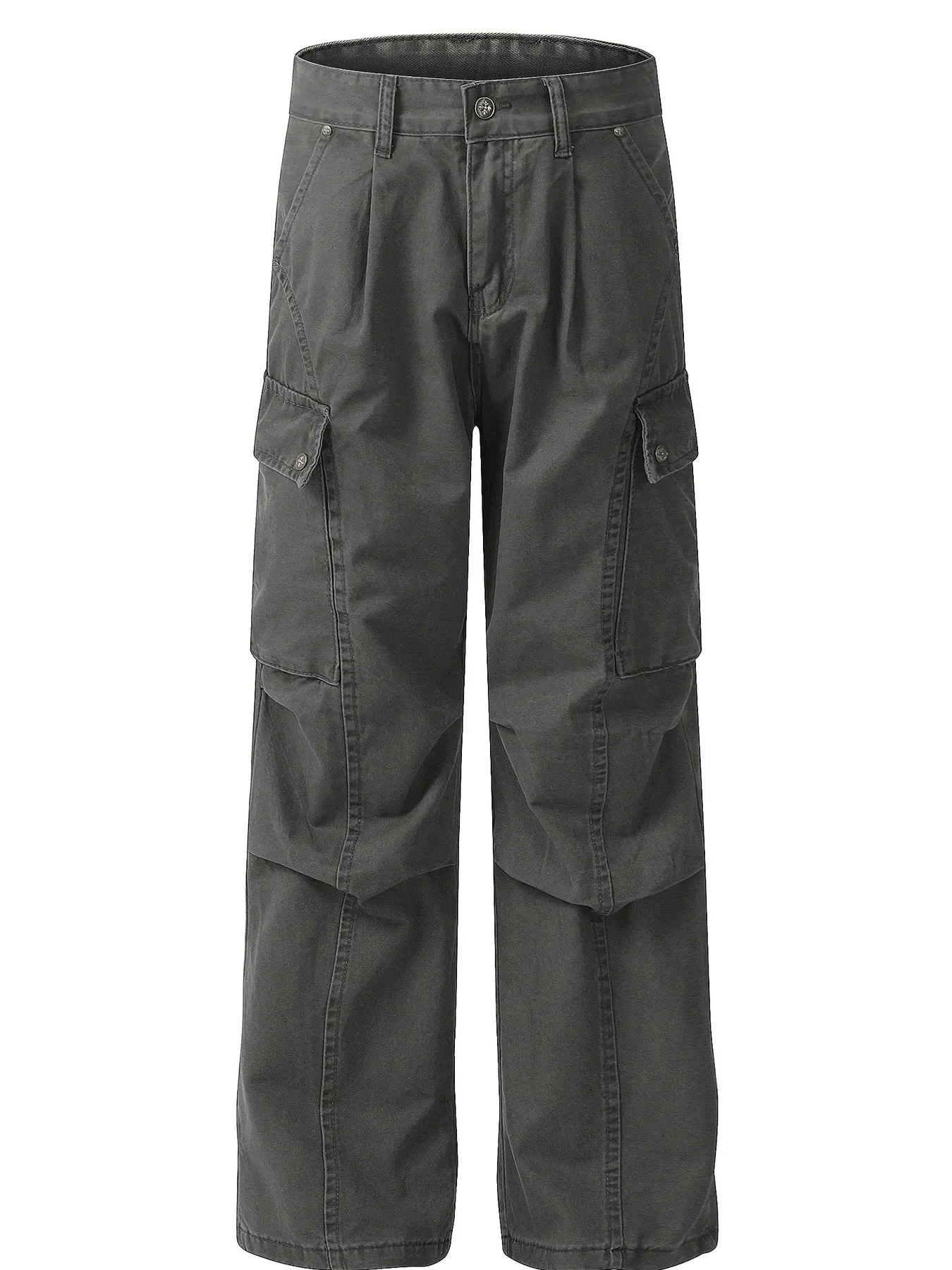 Mens Brown Cargo Pants - Classic Casual Style
