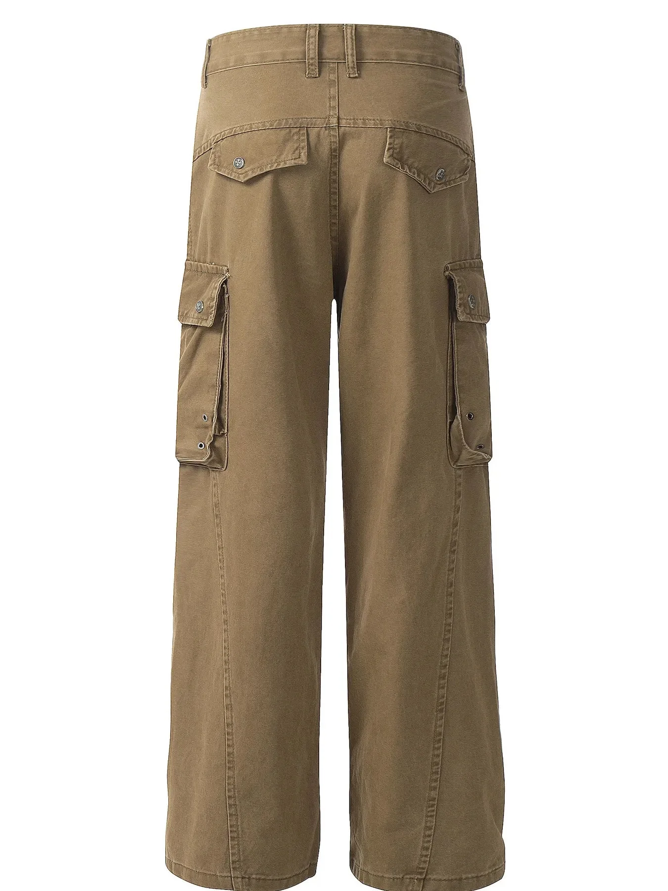 Mens Brown Cargo Pants - Classic Casual Style