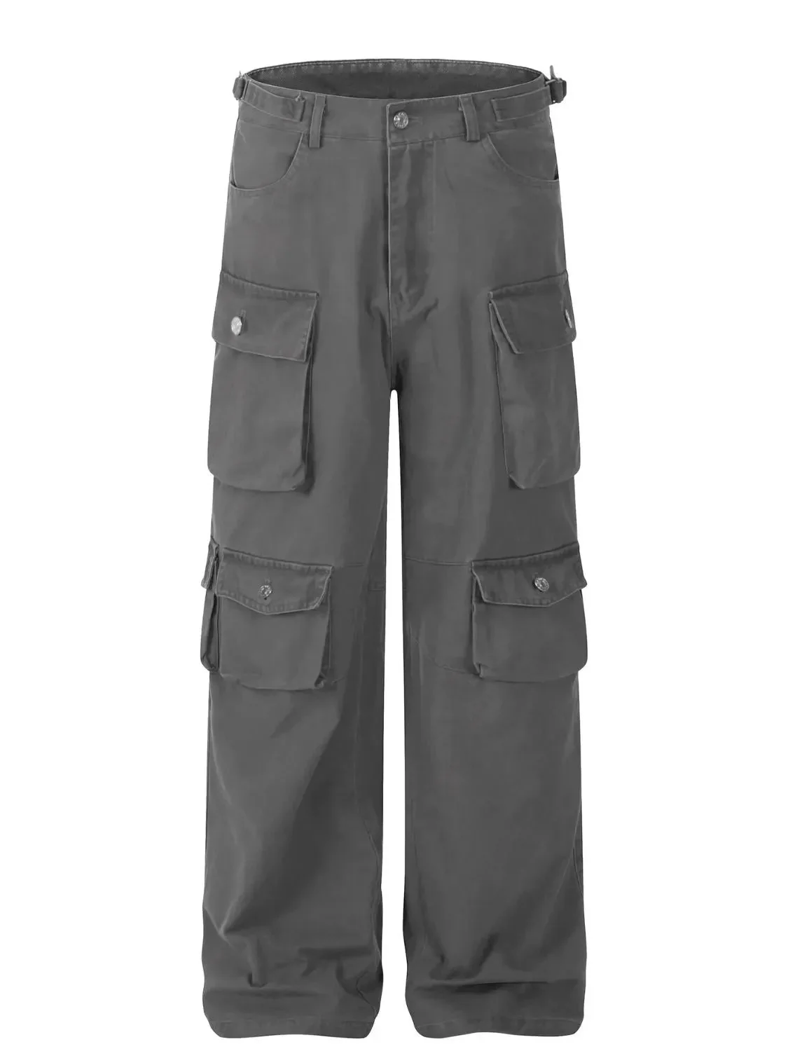 Cargo Style Mens Wide Leg Pants in Various Colors