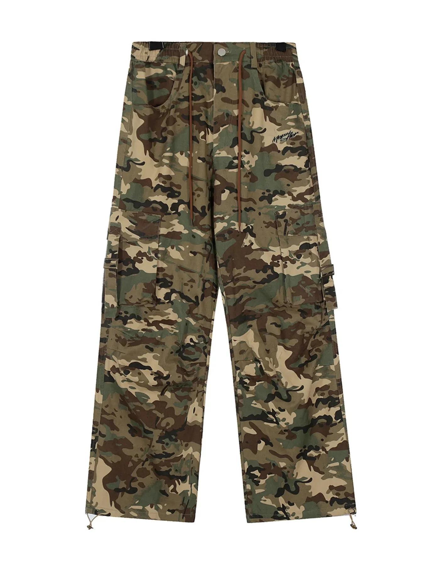 Mens Camouflage Lightweight Cargo Pants