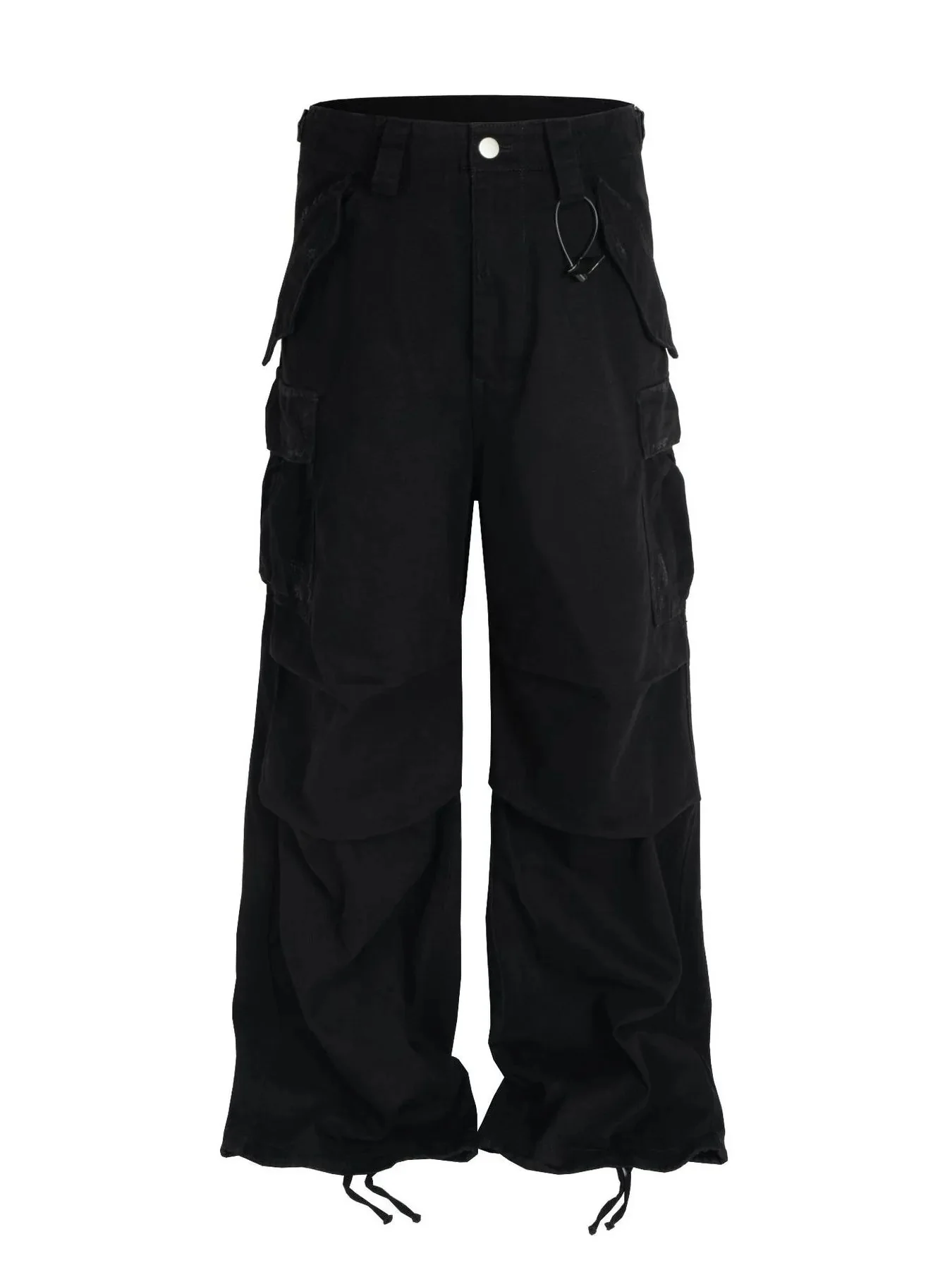 Cargo Pants with Drawstring Closure