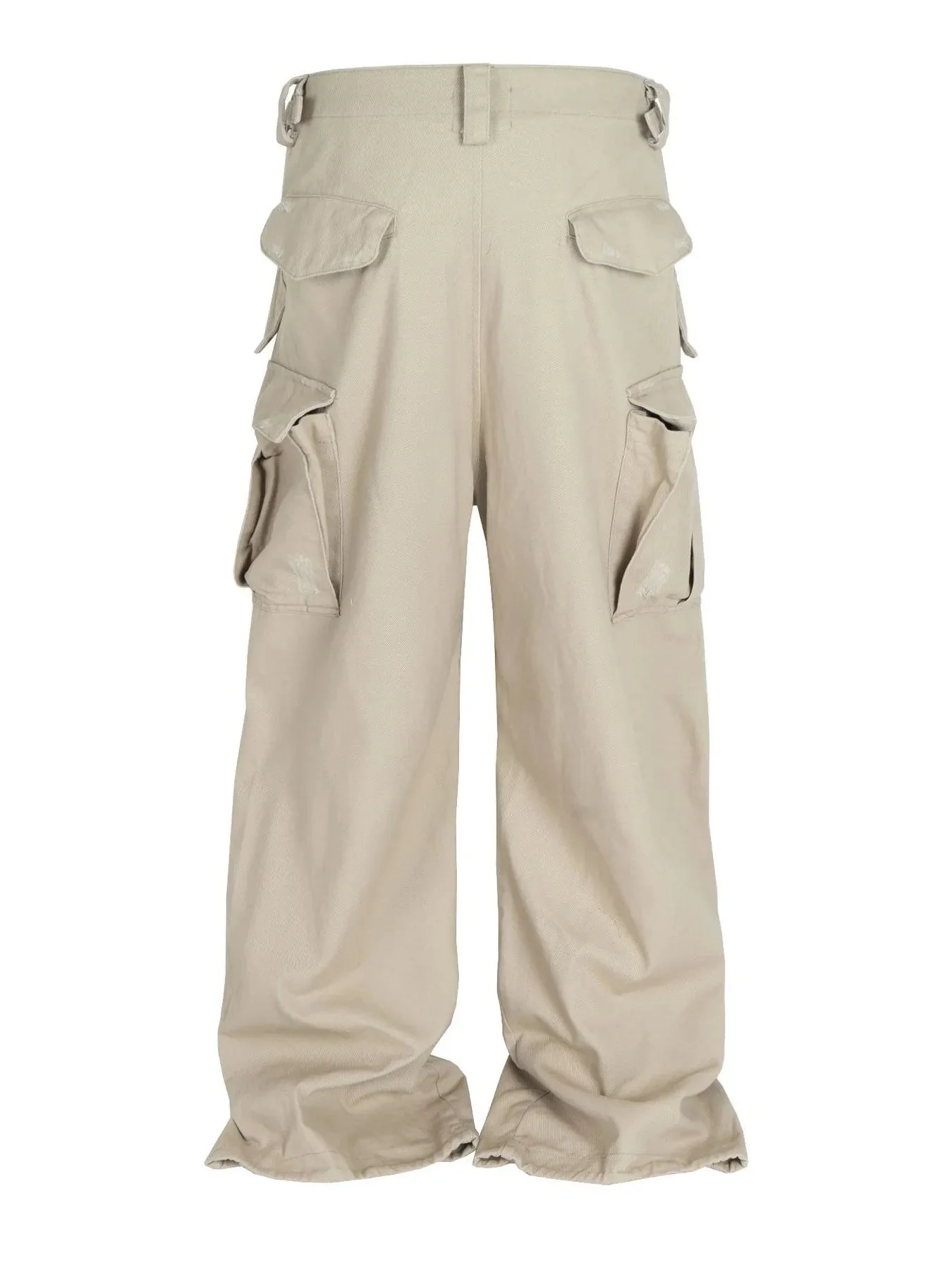 Cargo Pants with Drawstring Closure