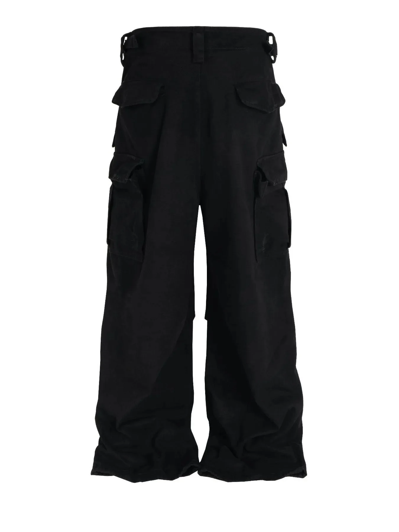 Cargo Pants with Drawstring Closure