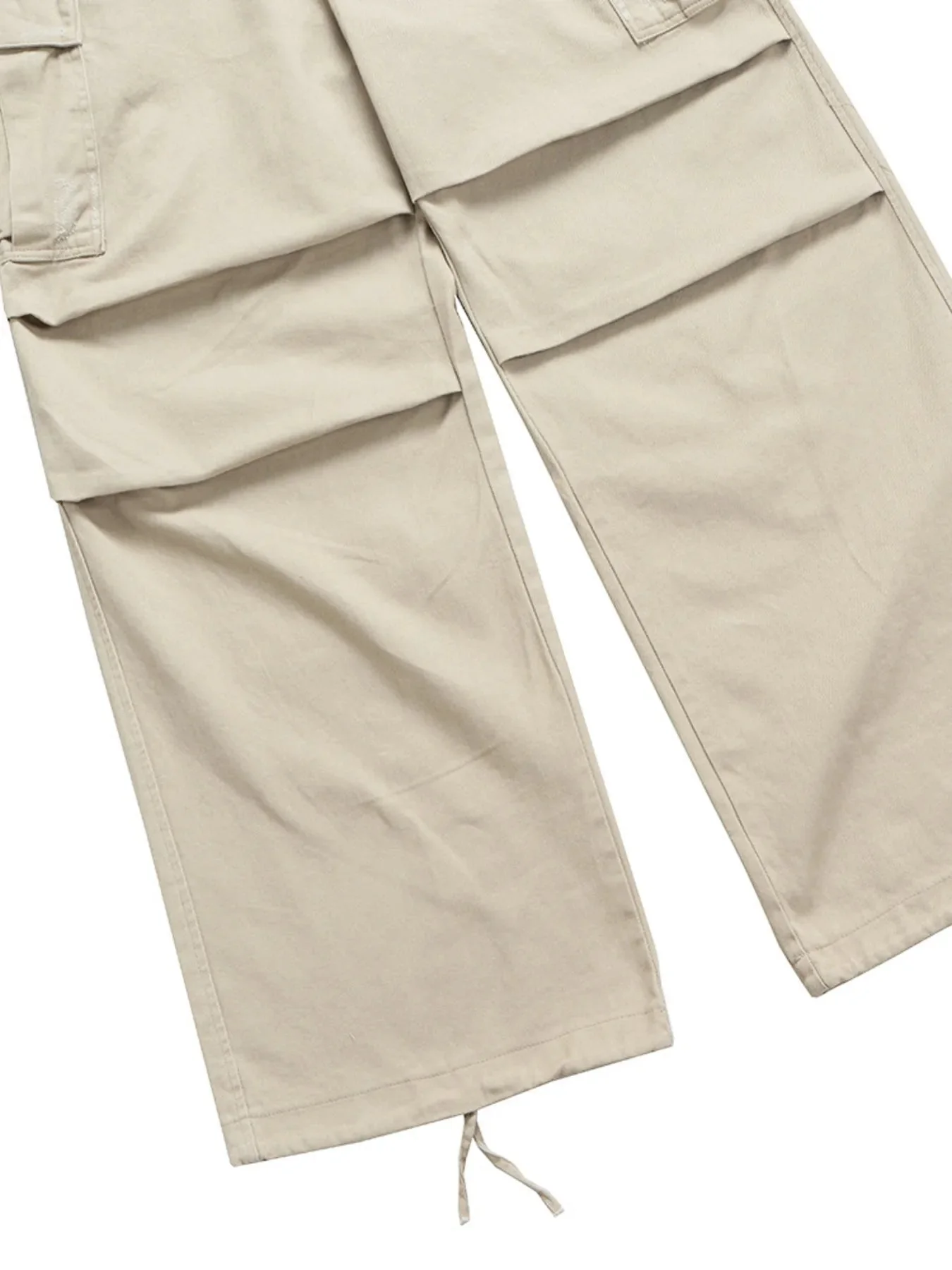 Cargo Pants with Drawstring Closure