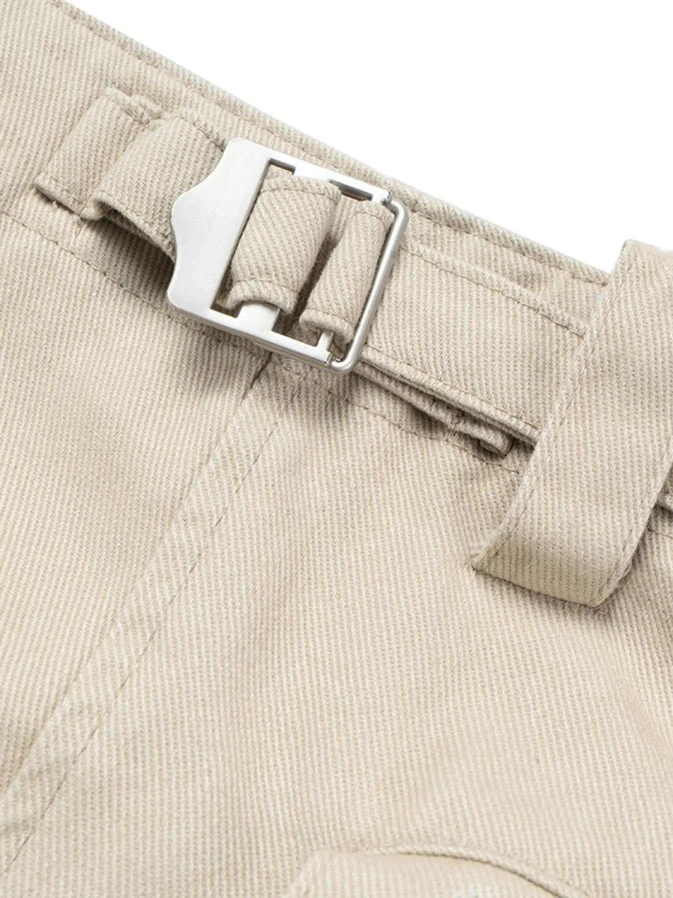 Cargo Pants with Drawstring Closure