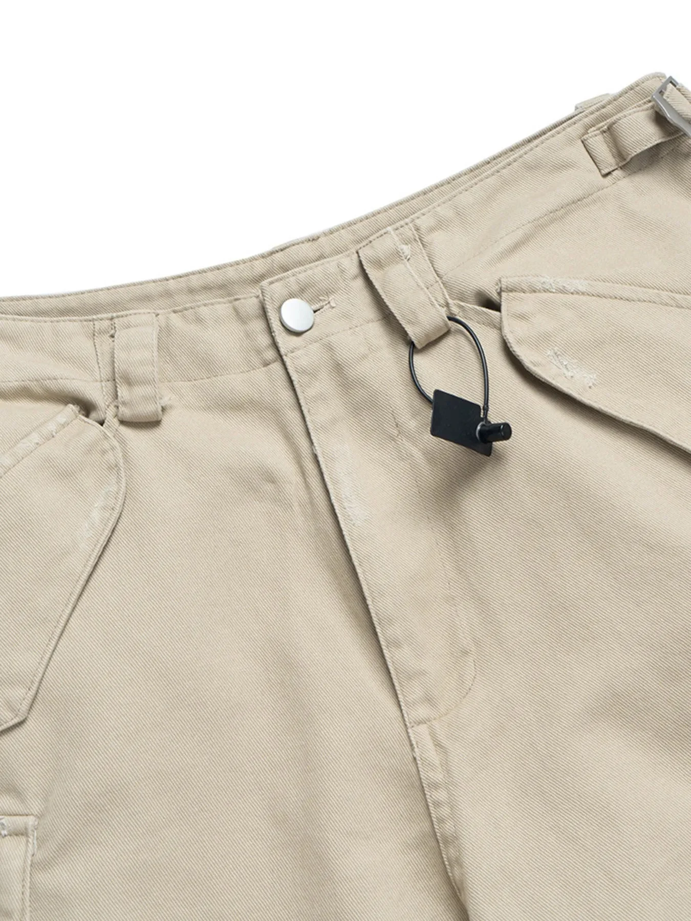 Cargo Pants with Drawstring Closure