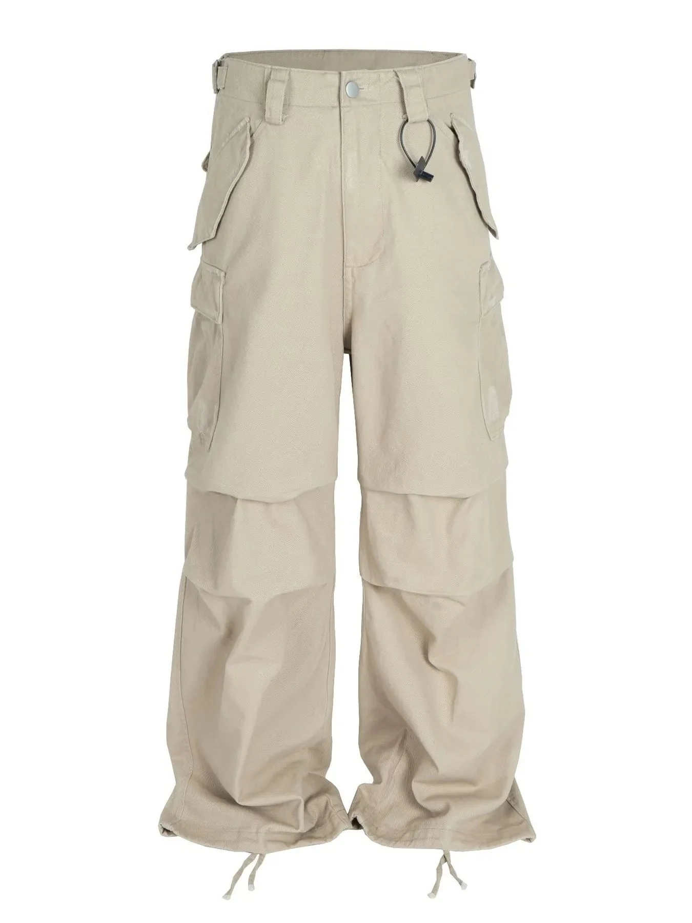 Cargo Pants with Drawstring Closure