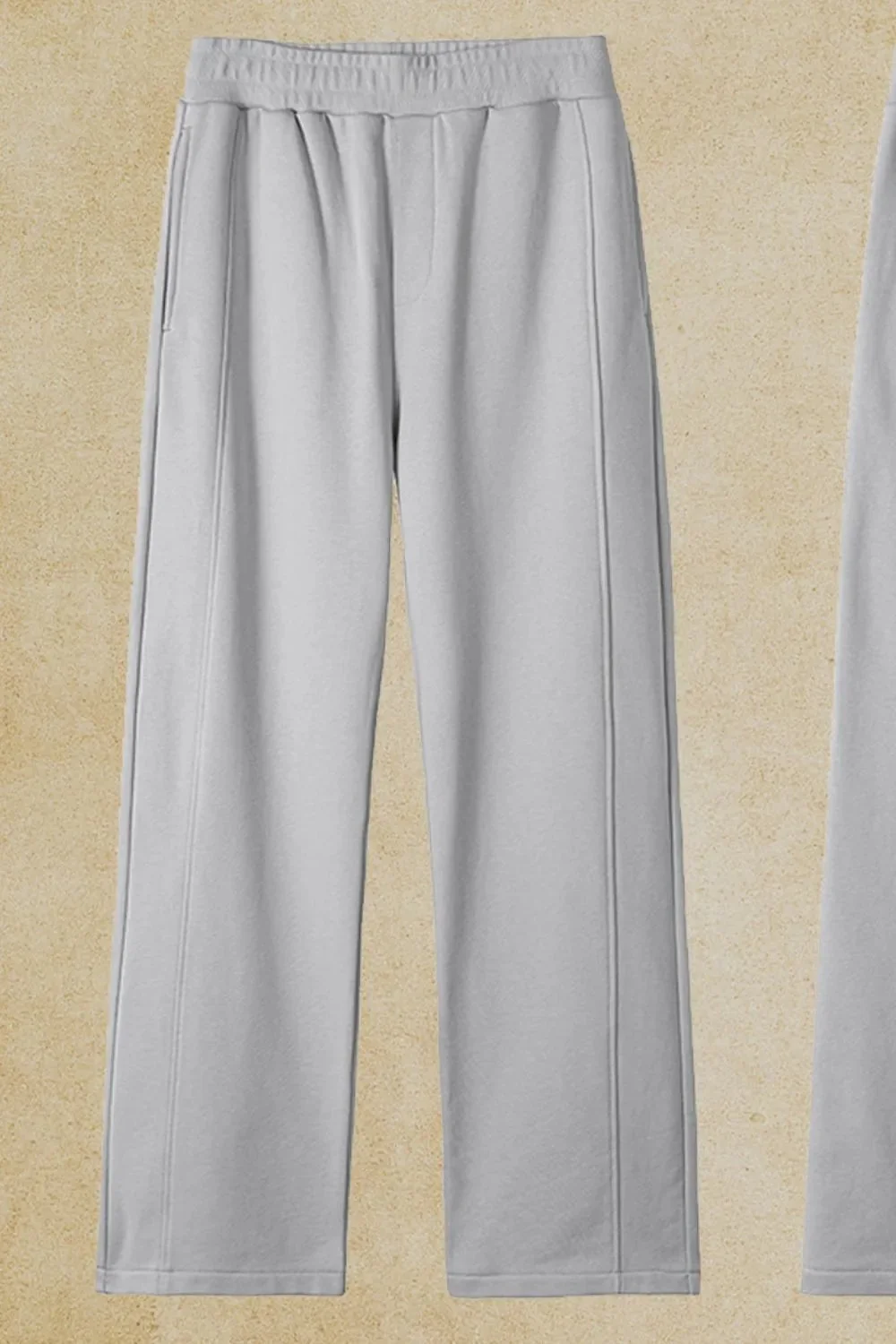 Mens Comfort Fit Pocketed Cotton/Polyester Pants