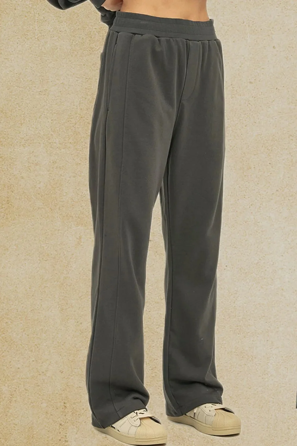 Mens Comfort Fit Pocketed Cotton/Polyester Pants