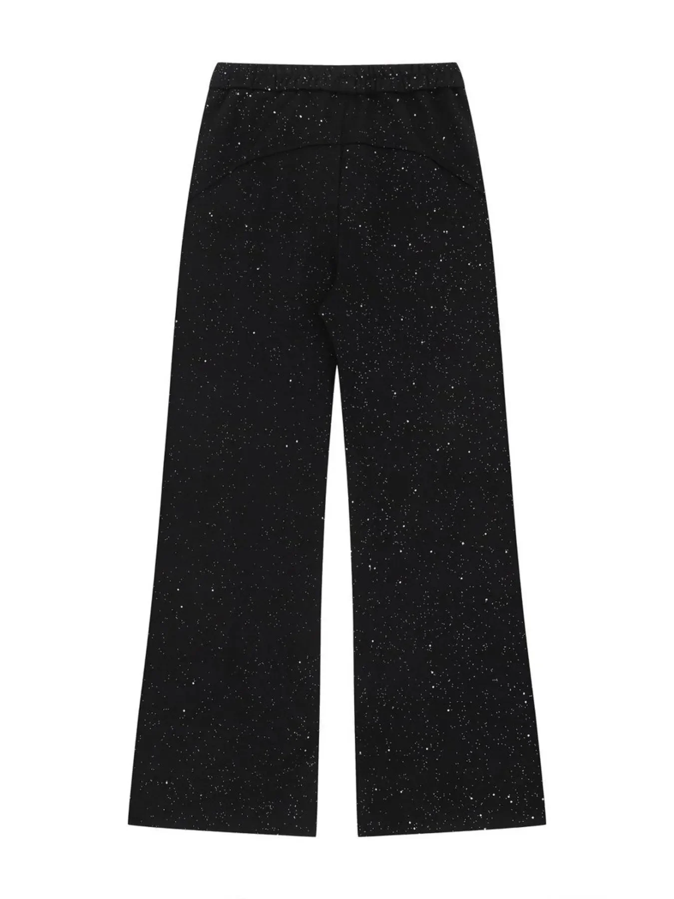 Mens Gray Wide Leg Pants with Pockets, Comfort Fit