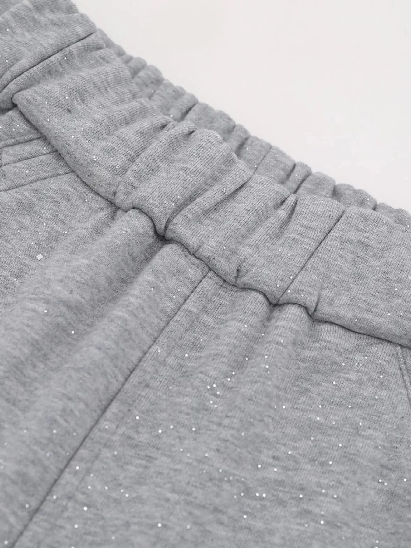 Mens Gray Wide Leg Pants with Pockets, Comfort Fit